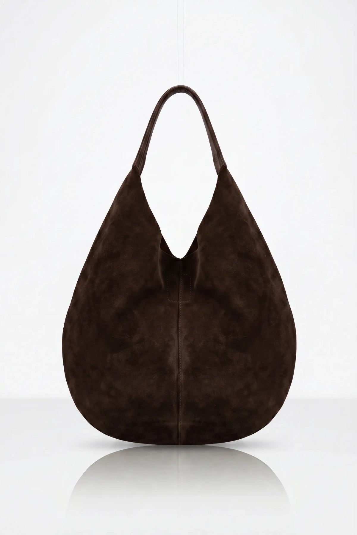 LUNA No.2 | Yavrulu Tote Çanta | Kahve