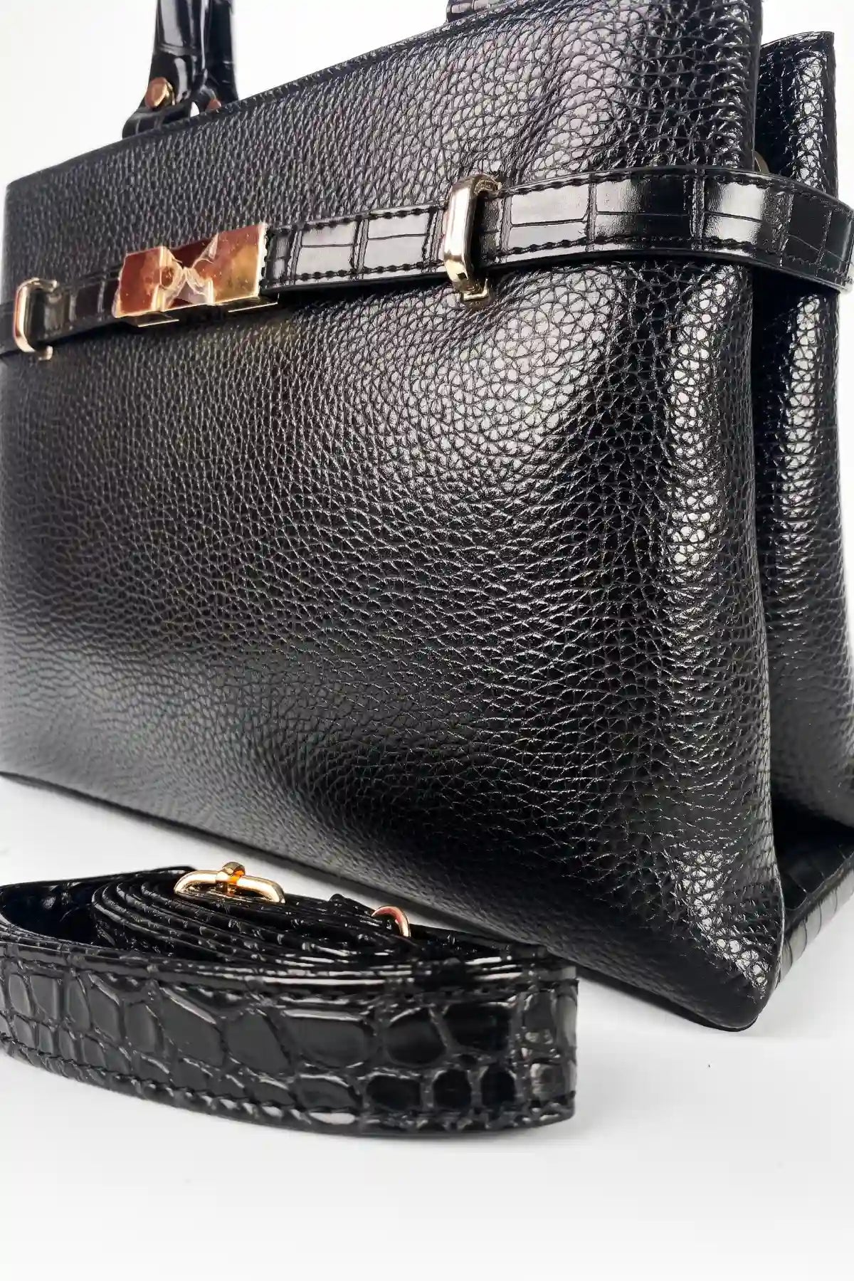 No.100 | ÈCLA | M ÉDITION | Siyah | Crocodile