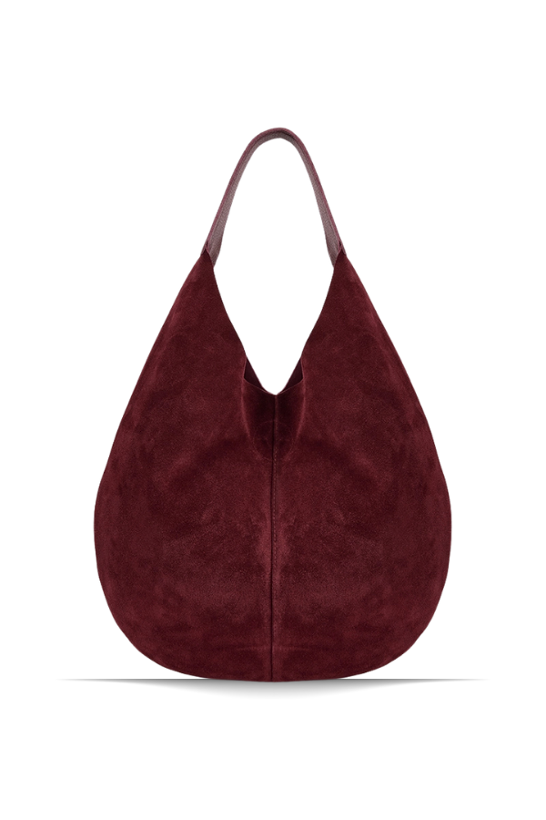 LUNA Yavrulu Alışveriş Çantası - Bordo