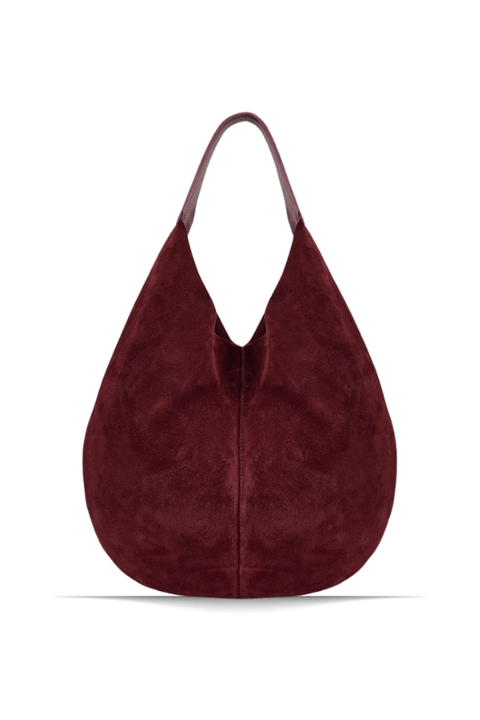 LUNA Yavrulu Alışveriş Çantası - Bordo