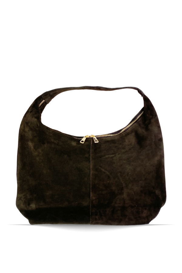 Madlen Kahverengi Süet Çanta