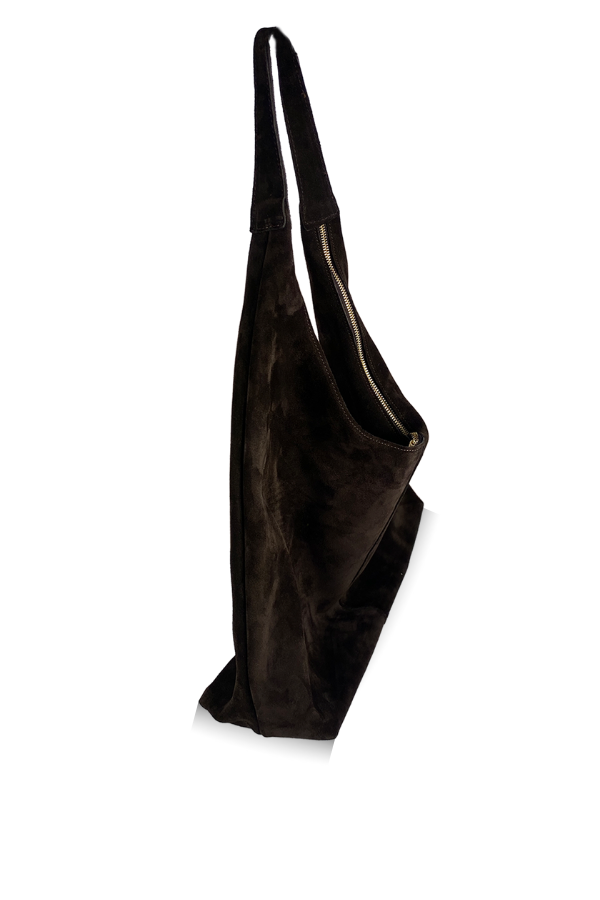 Madlen Kahverengi Süet Çanta