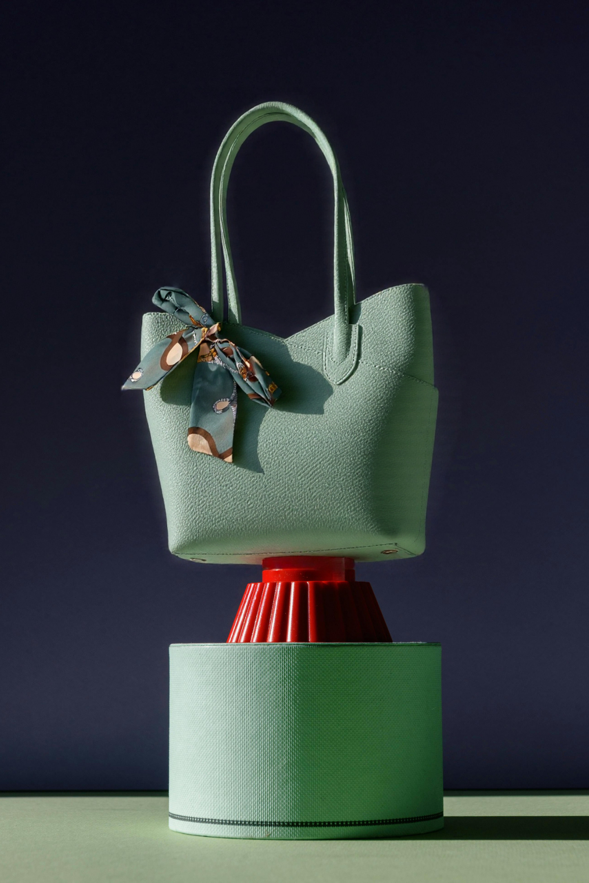 Flora - Yeşil Omuz Çantası