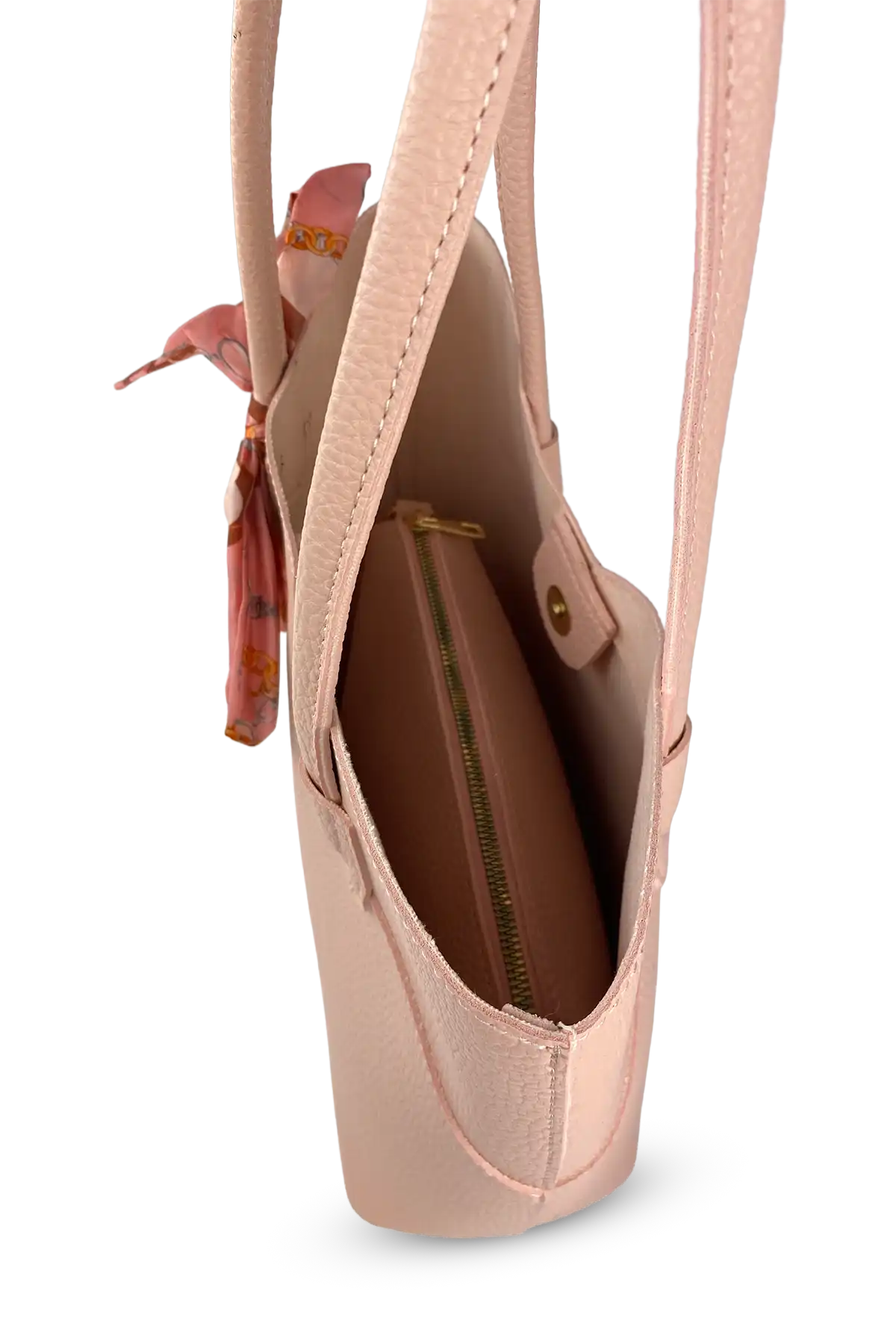 Flora - Pembe Omuz Çantası