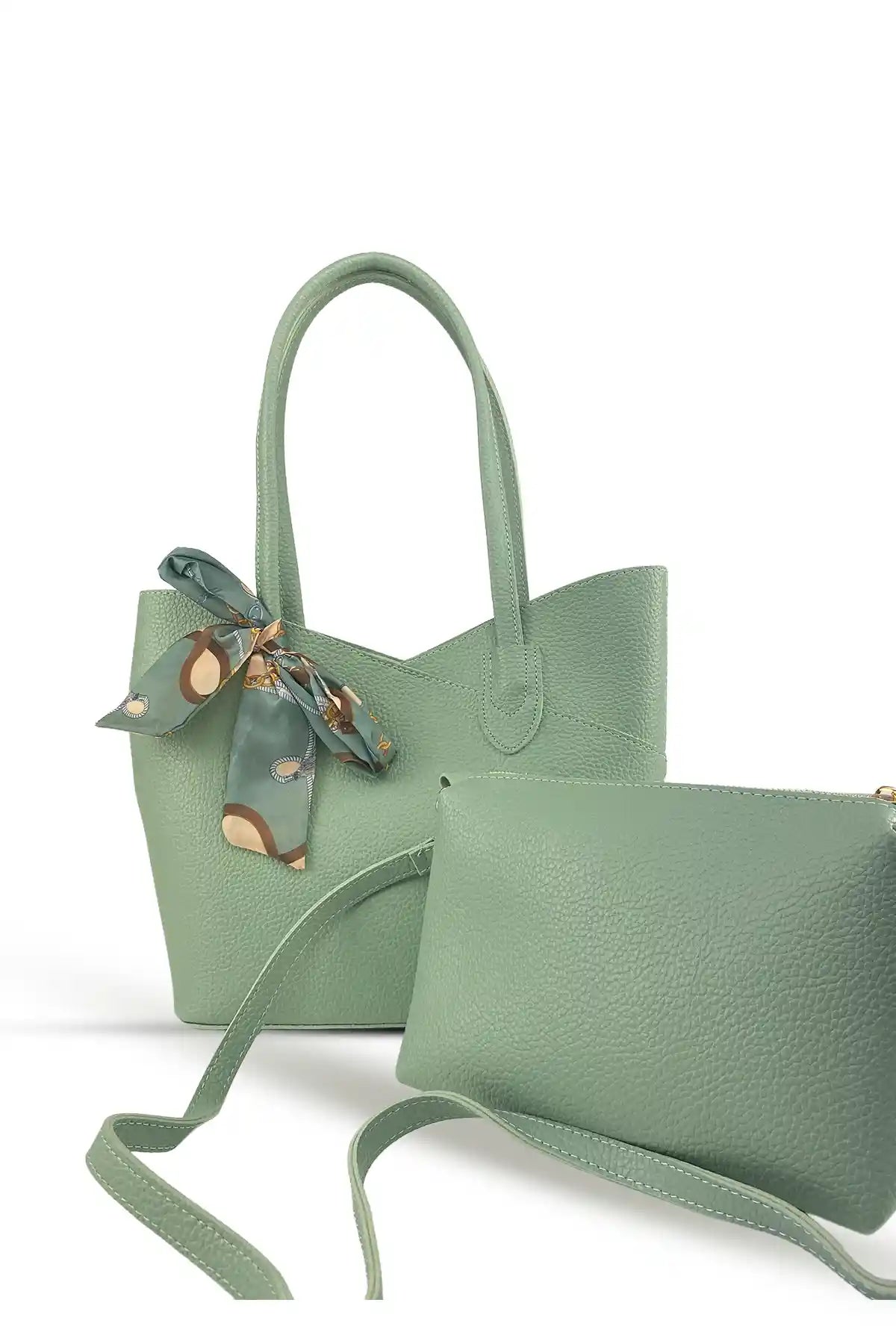 Flora - Yeşil Omuz Çantası