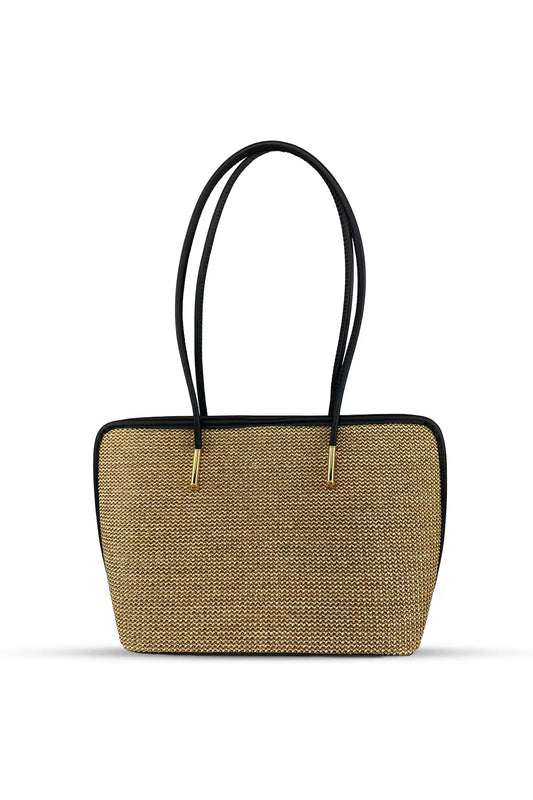 Camélia - Hasır Premium Çanta